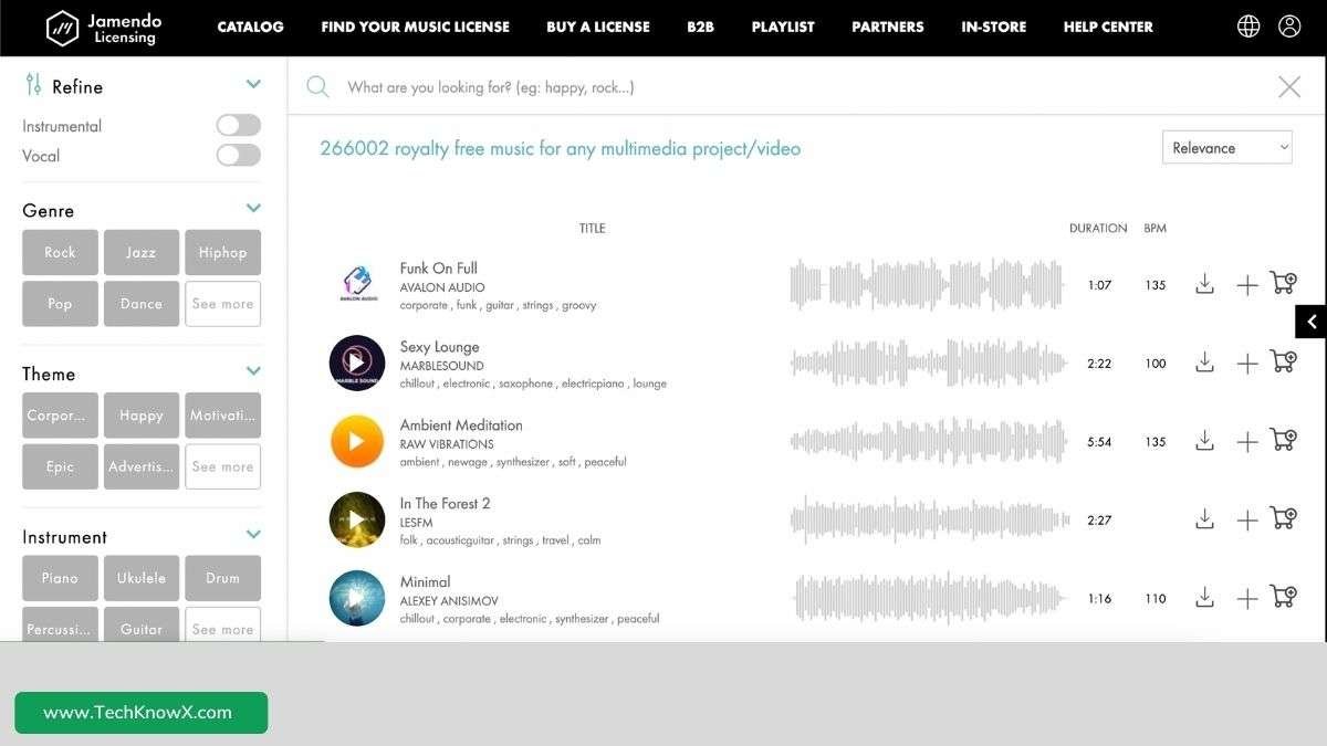 Top 12+ sites to Get Copyright Free Background Music TechKnowX